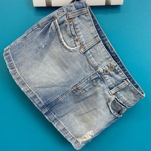 Denim skirt